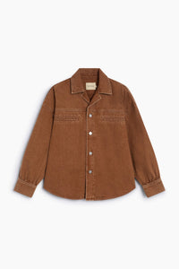 The New Society TNS Denim camicia donna cotone riciclato