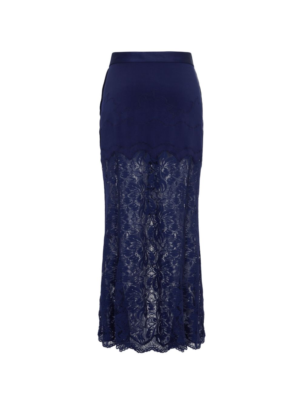 Rabanne 26AJJU021PA0170 gonna corta blu