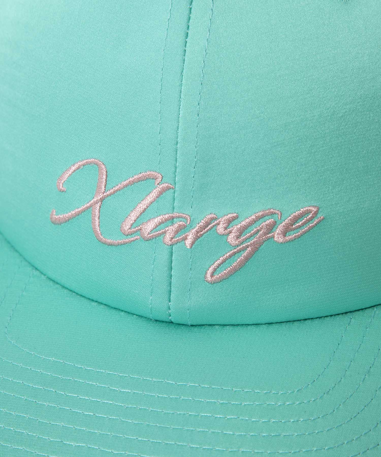 X-Large Galligraphy 6Panel cappellino nero cotone