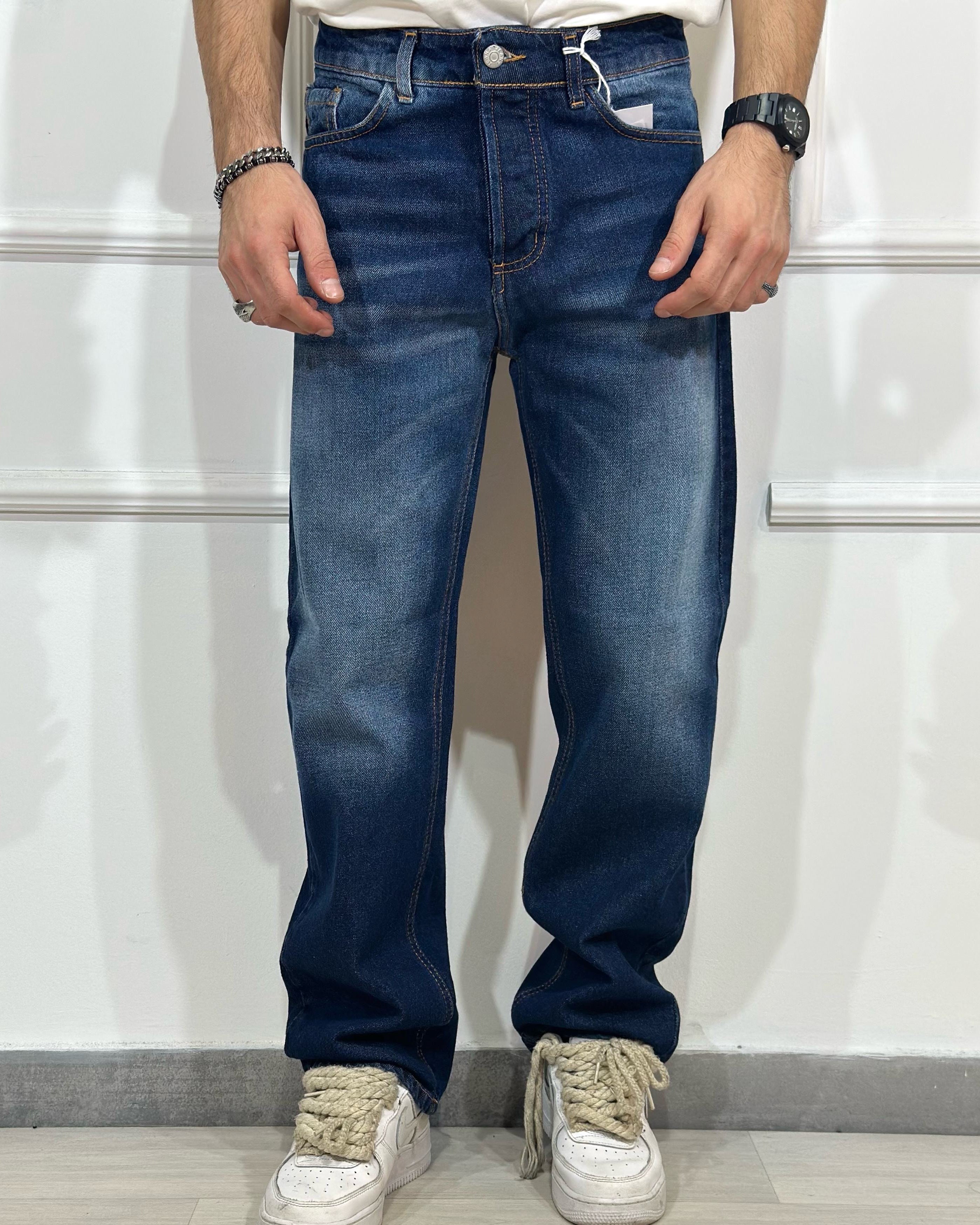 ONLYONE QBRICK 564 jeans baggy gamba larga