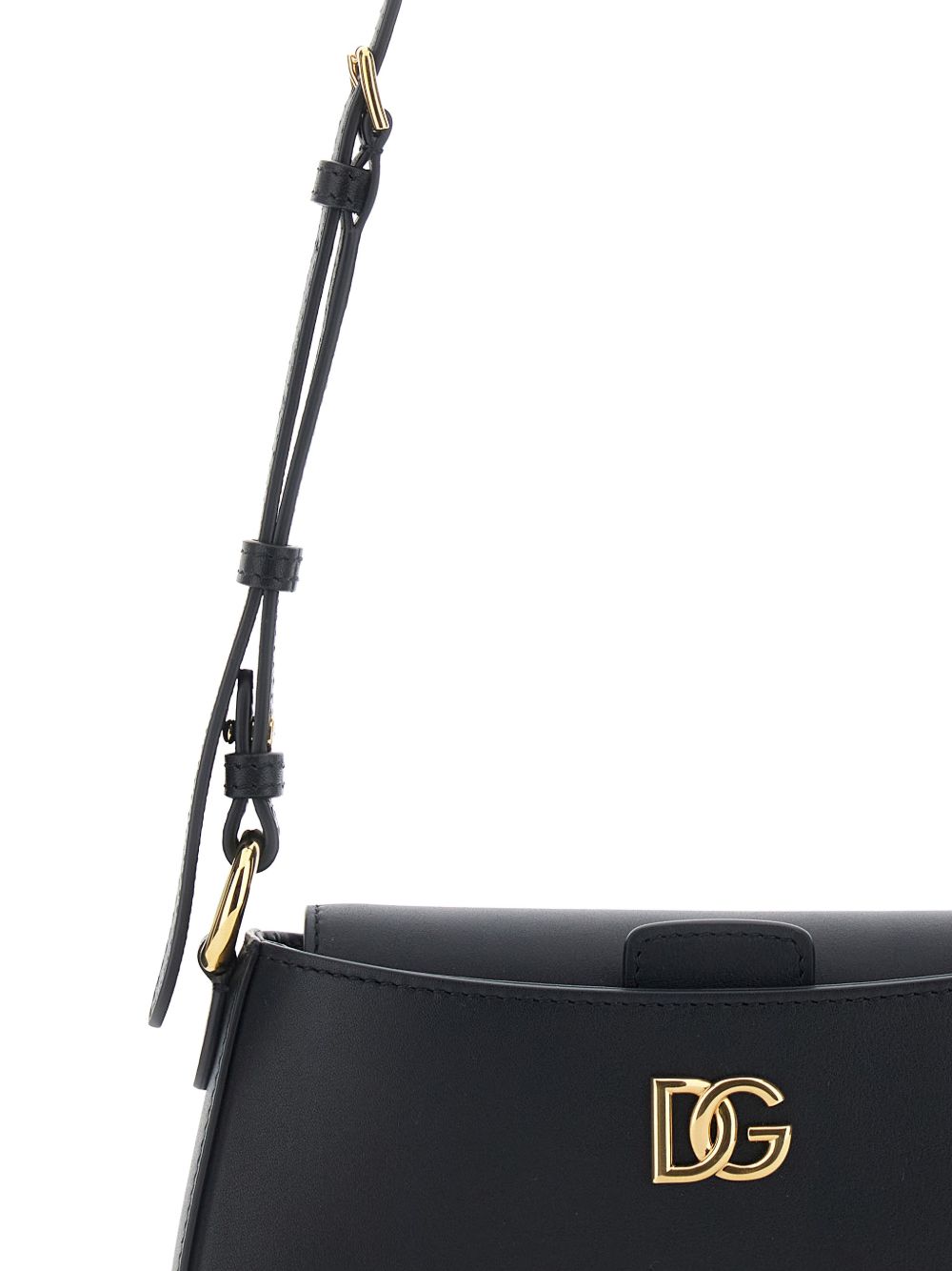 Dolce & Gabbana BI3466 borsa a mano nera pelle