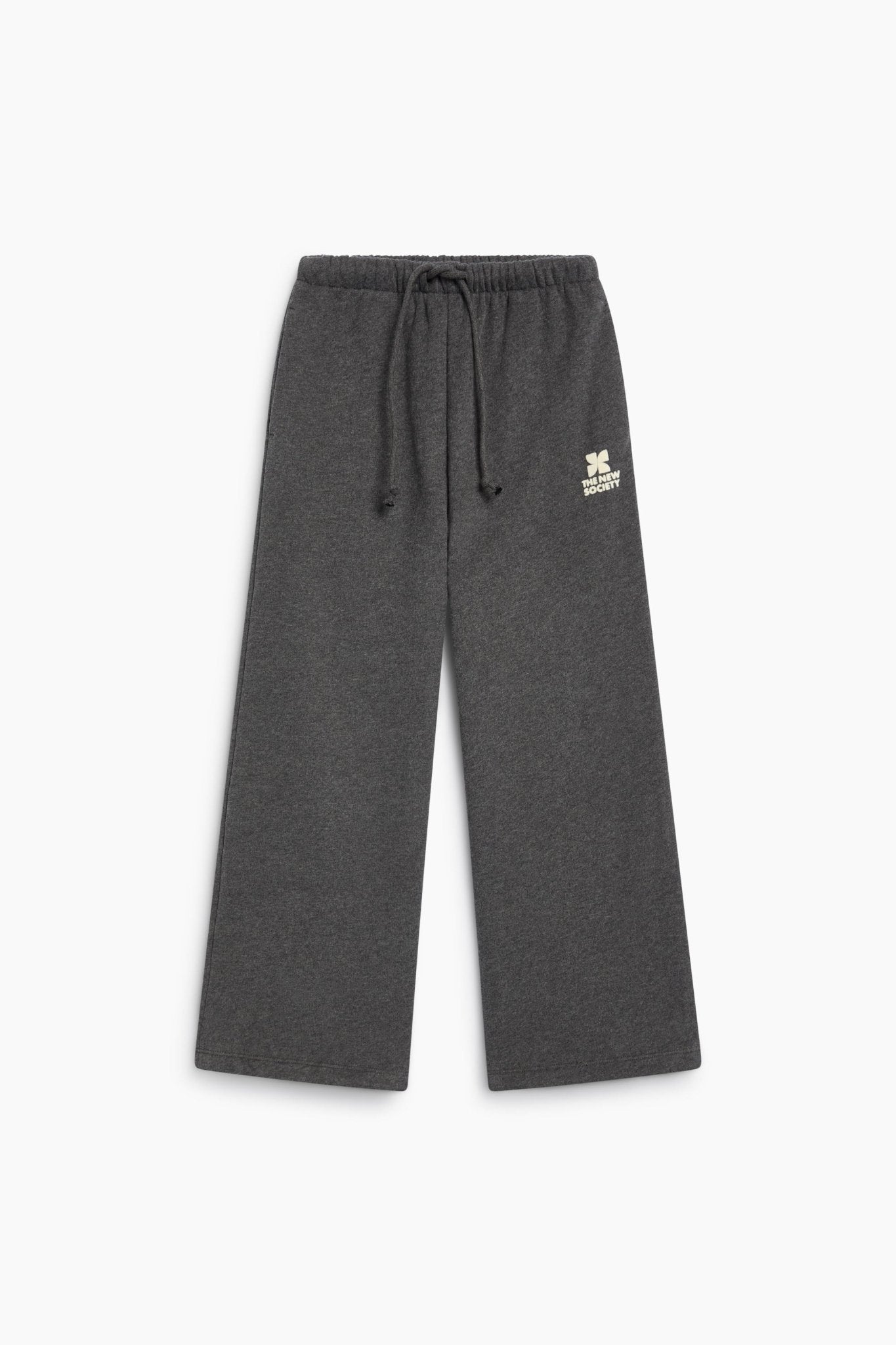 The New Society TNS Logo Jogging pantaloni tuta grigio 100% cotone