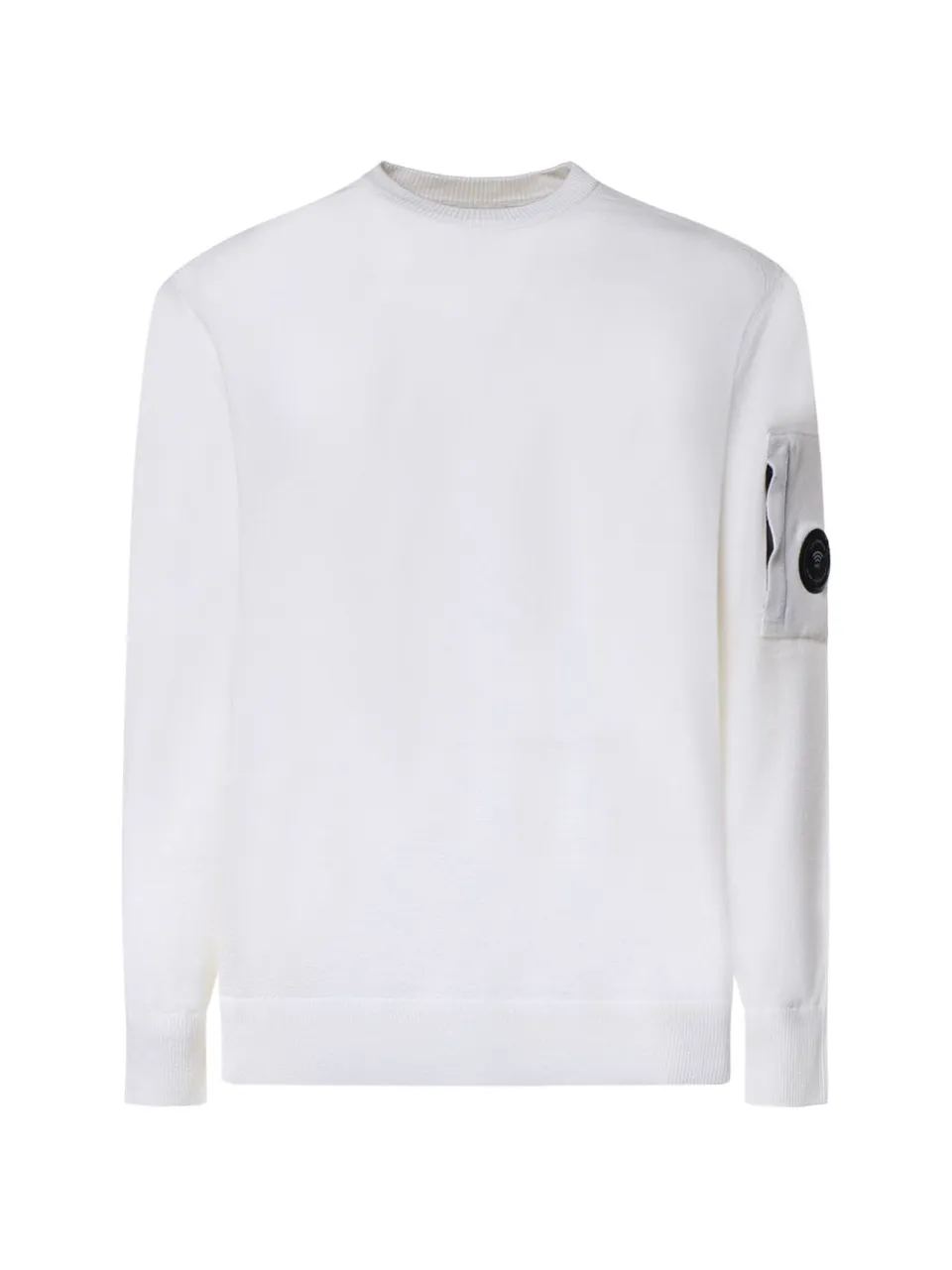C.P. Company 21CMKN069A maglia uomo bianca