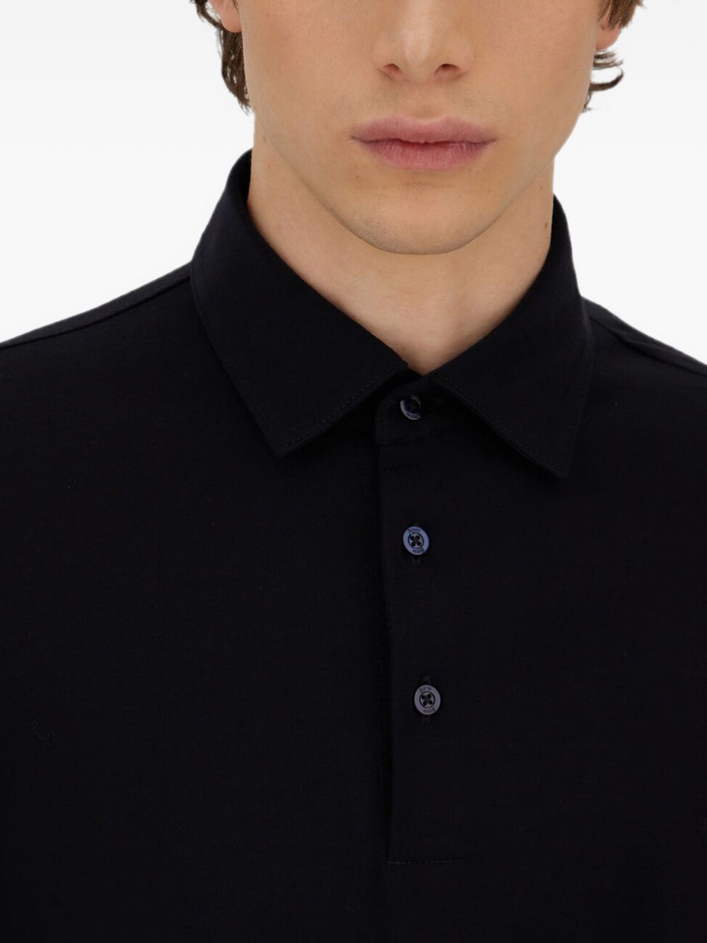 Herno JPL0013UR polo blu navy uomo