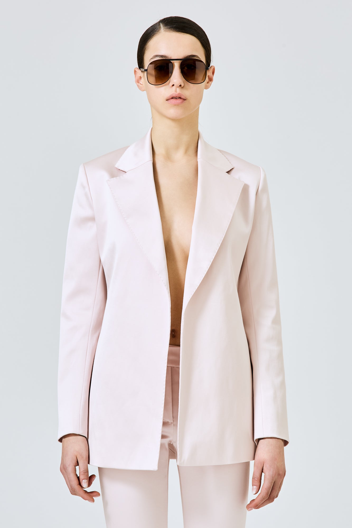 Sa Su Phi Bea blazer rosa taglia 38 in seta