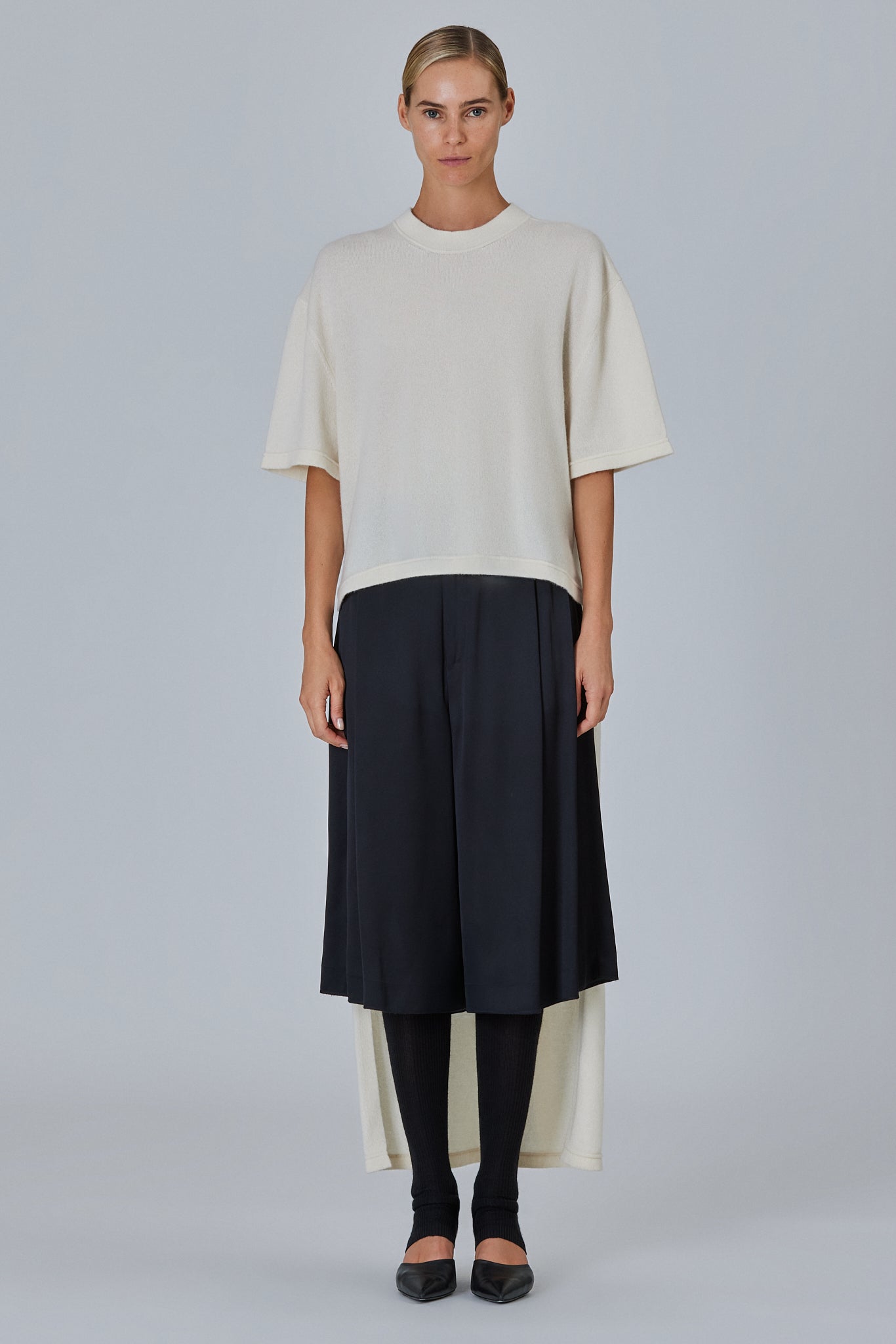 Sa Su Phi Tail t-shirt cropped cashmere