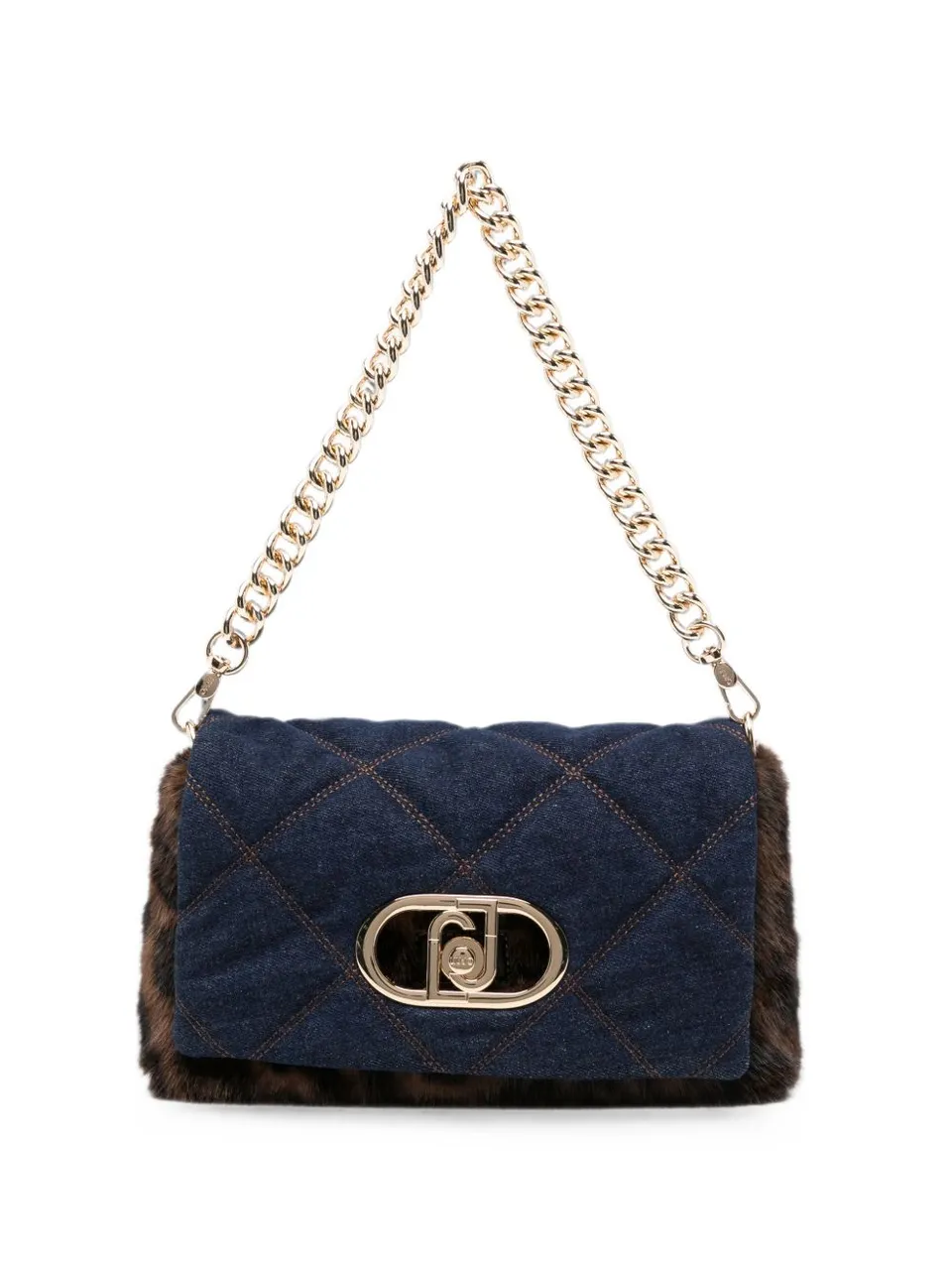 Liu Jo Accessori AF6148E1164 Borsa a Mano Blu Denim