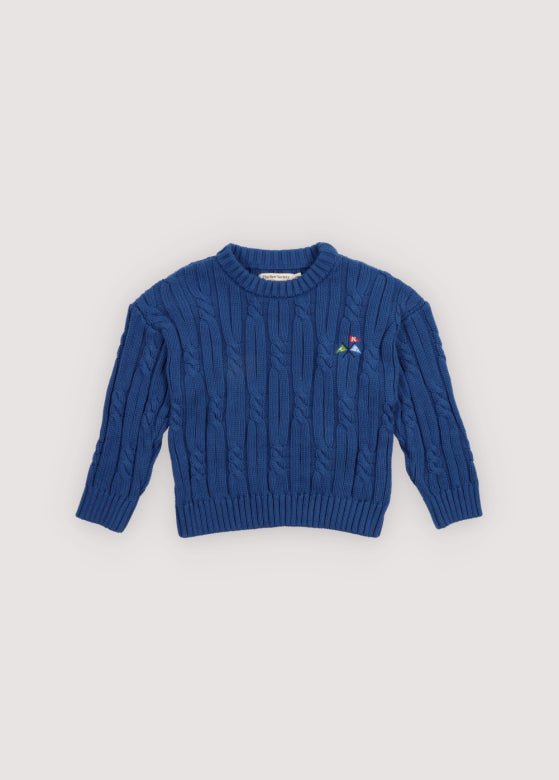 The New Society Bluebell maglione 6 anni blu cotone