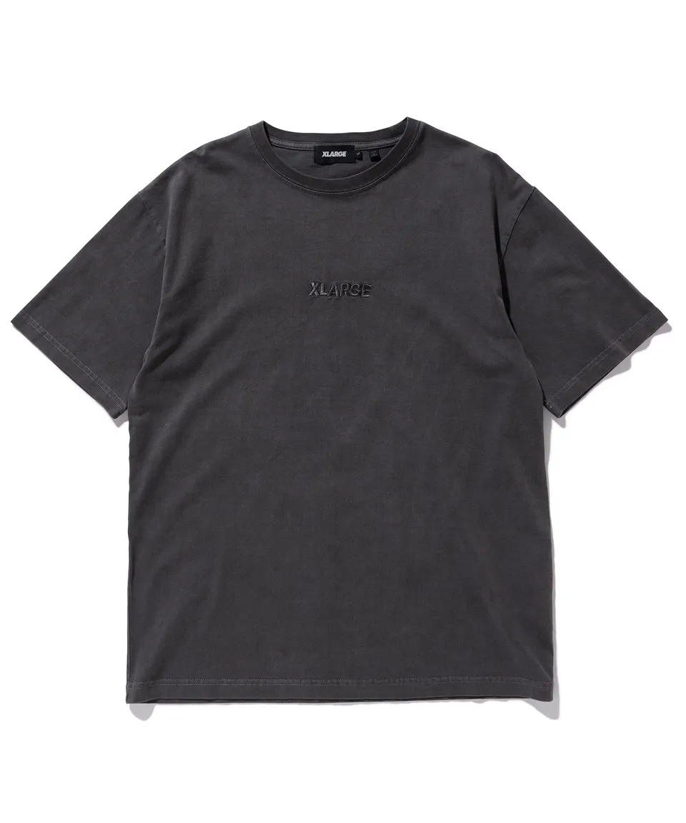 X-Large Standard Logo t-shirt pigment ricamo petto