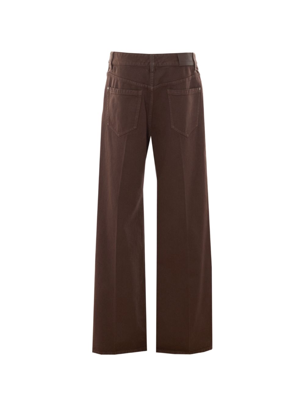 Brunello Cucinelli M0H81P5568 pantaloni fondente