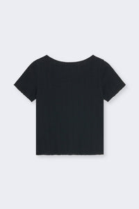 The New Society Romero maglietta Midnight Black cotone