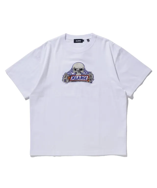 X-Large Skull Logo S/S Tee maglietta ricamo cotone