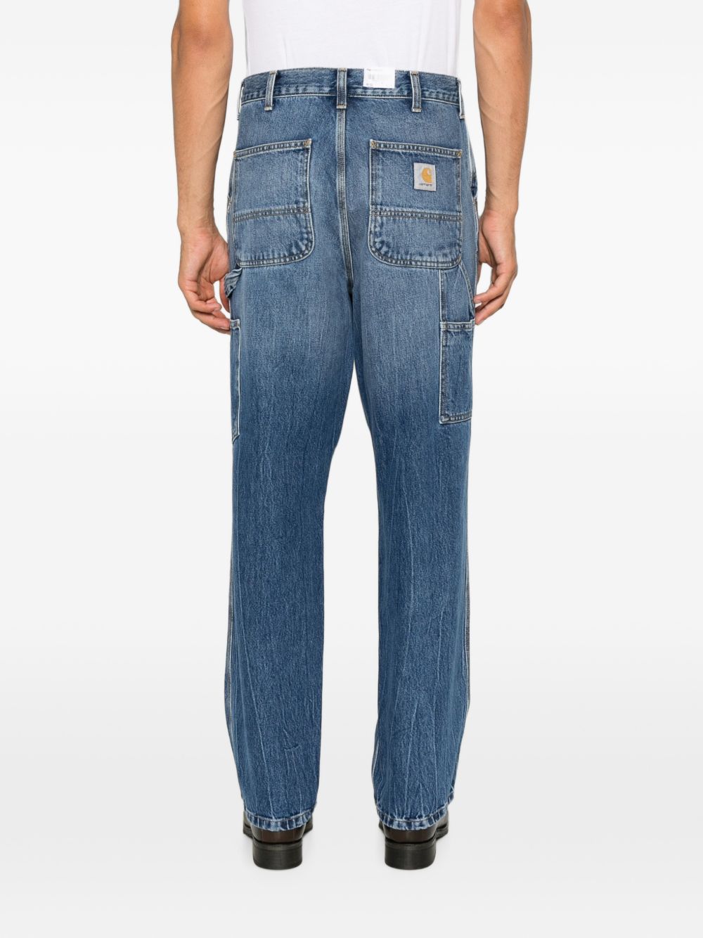 Carhartt WIP I032024-017XBLUE jeans uomo blu