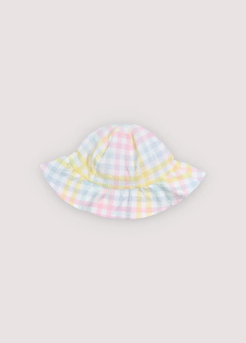 The New Society Mallow Cappello Baby Cotone Mallow Check