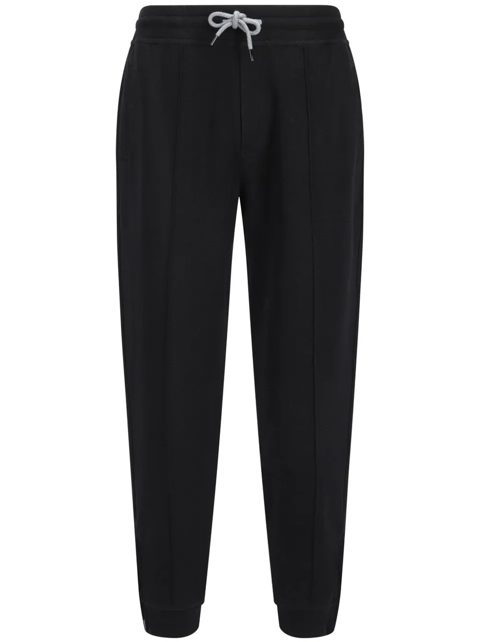Brunello Cucinelli MM8313263G pantalone uomo nero invernale