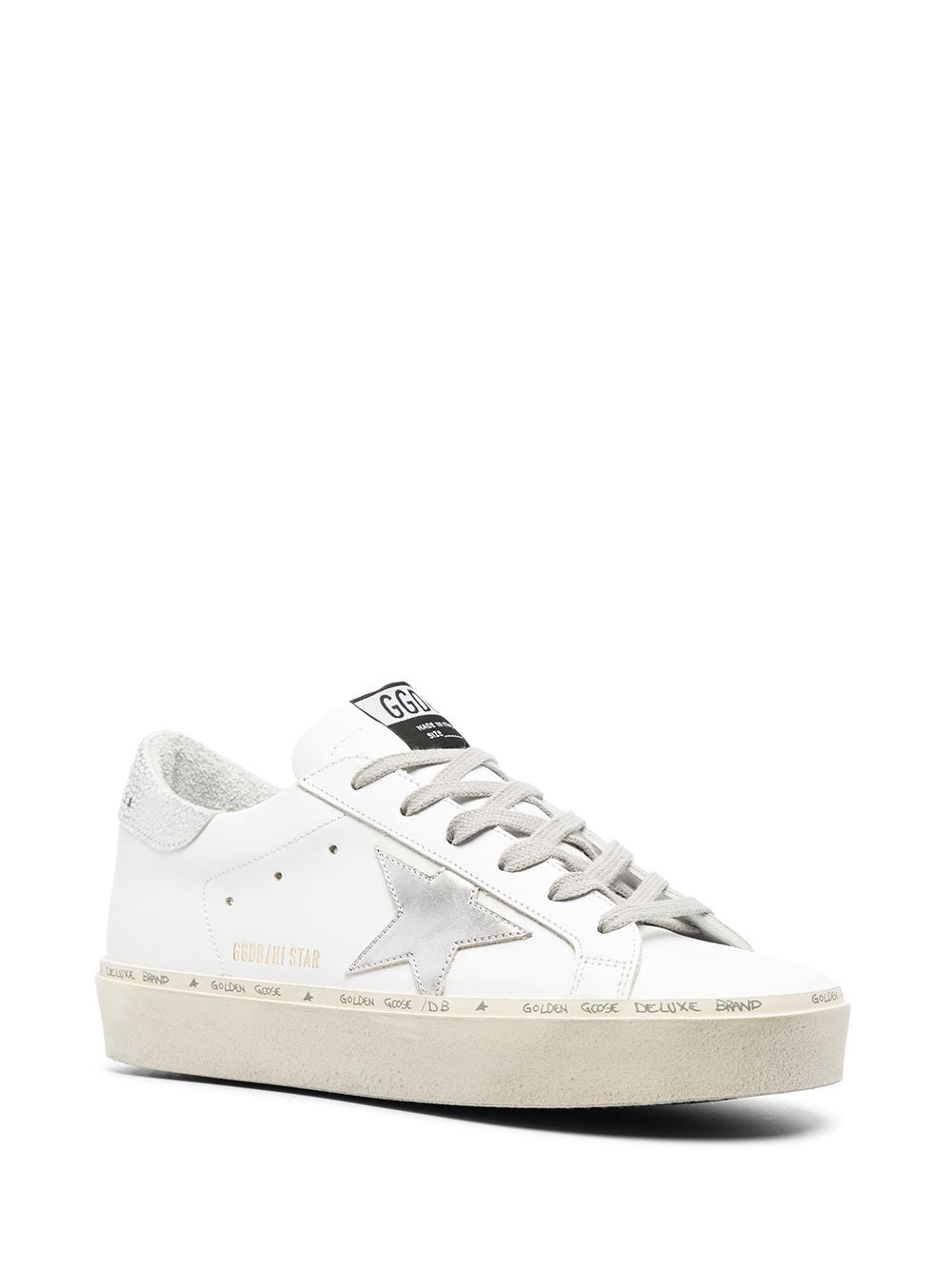 Golden Goose Hi Star GWF00118 sneakers bianche 38