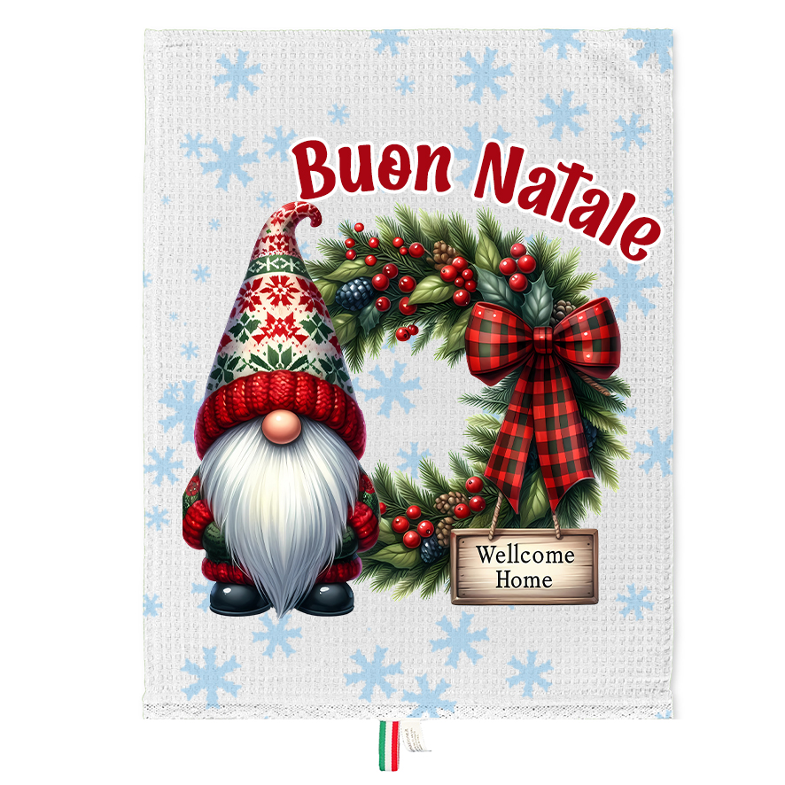 Mr. Gadgets Natale canovaccio cucina in cotone festa