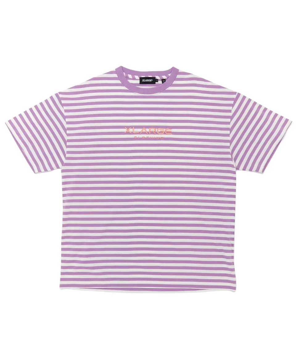 X-Large Richard Border t-shirt lilla S cotone spesso