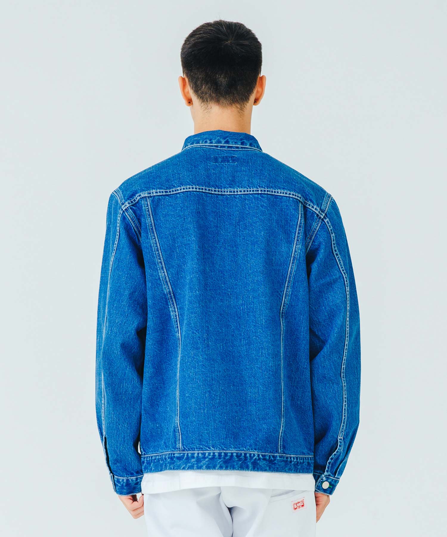 X-Large Denim Trucker giacca jeans indaco cotone