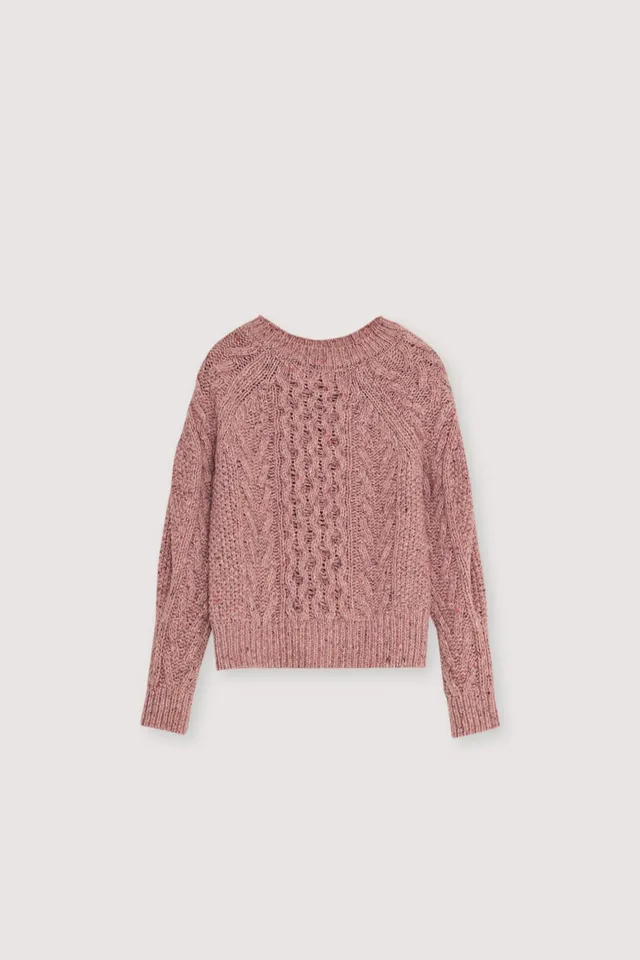 The New Society Maria maglione donna rosa 6 anni lana