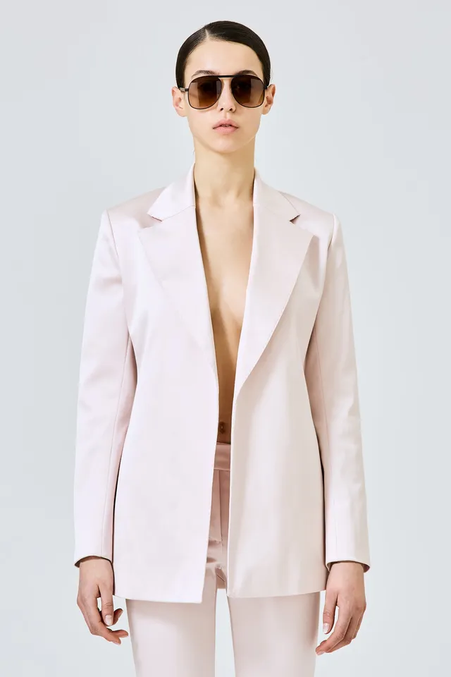 Sa Su Phi Bea blazer rosa taglia 38 in seta