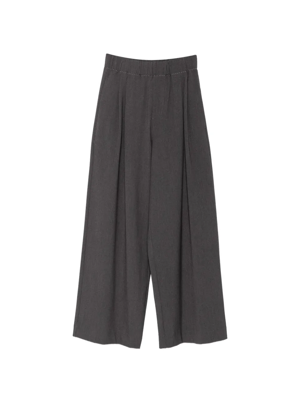 Eleh EFW260074 pantaloni grigio scuro donna