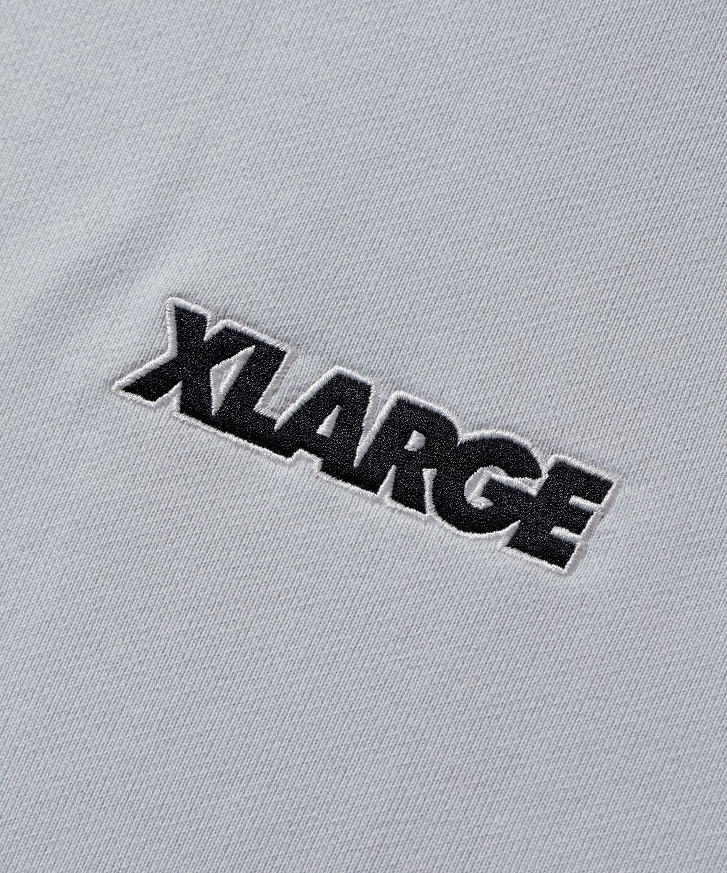 X-Large Standard Logo felpa cappuccio nera cotone