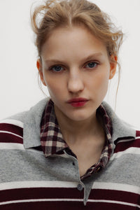 THE NEW SOCIETY Spin polo donna lana cashmere