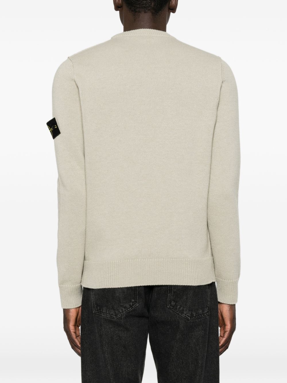 Stone Island L2S155100072 maglia uomo beige sand