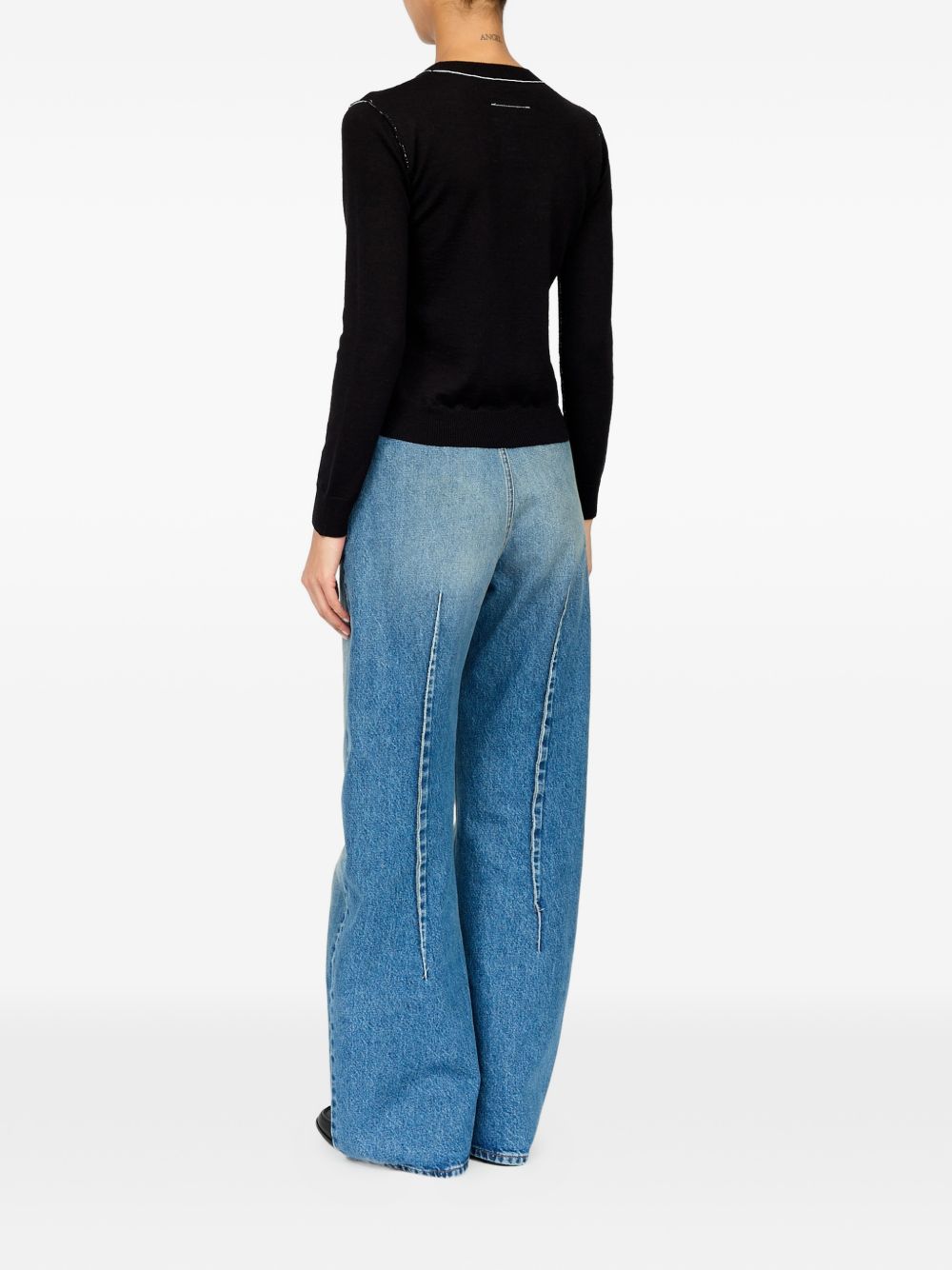 MM6 Maison Margiela S52HL0066 maglia donna invernale