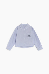 The New Society Isla Shirt camicia bambino organico