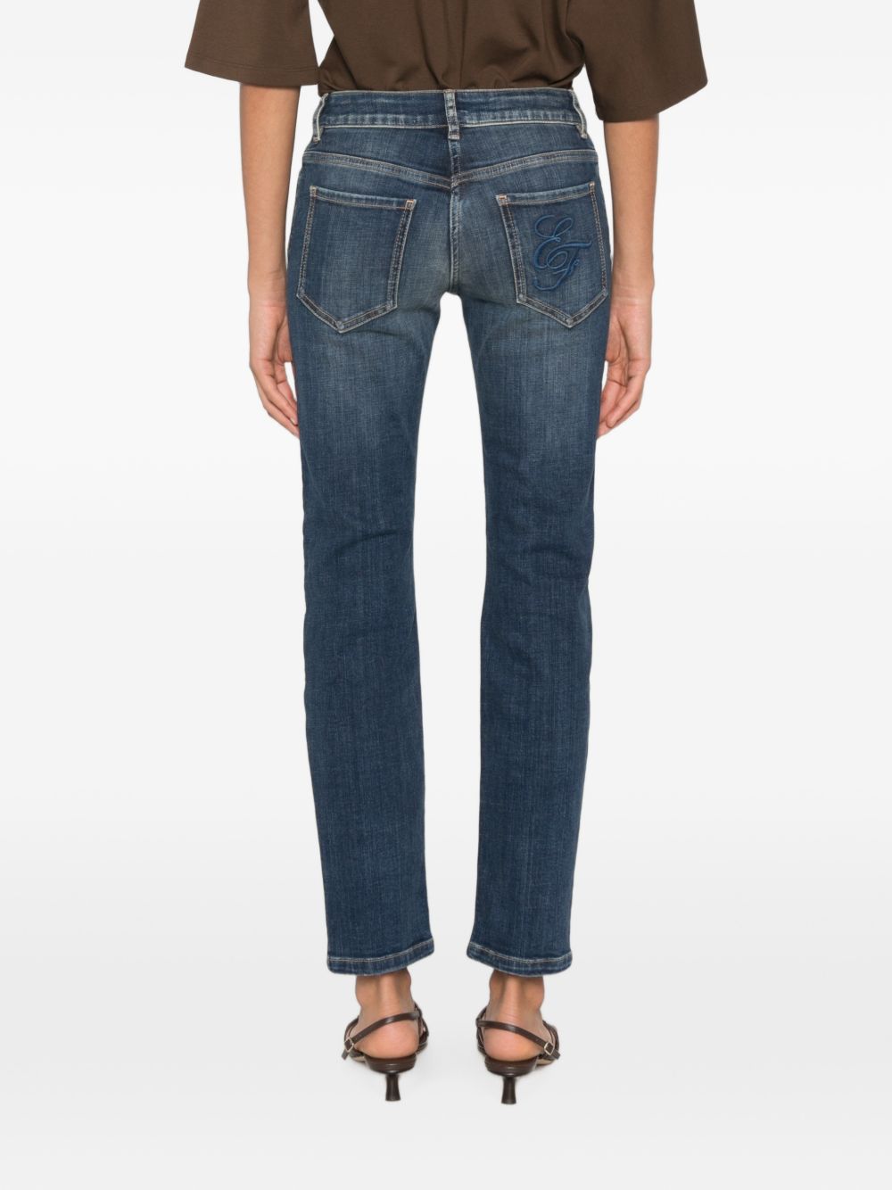 Elisabetta Franchi PJ25N66E2 jeans blu donna