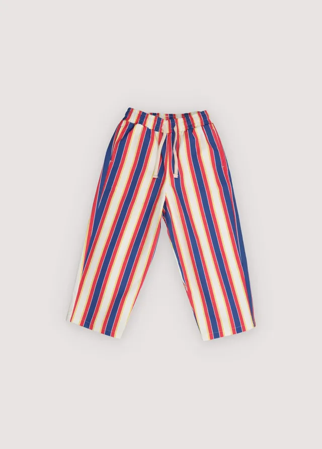 THE NEW SOCIETY Gorse Pant Gorse Stripes pantaloni 6 anni cotone