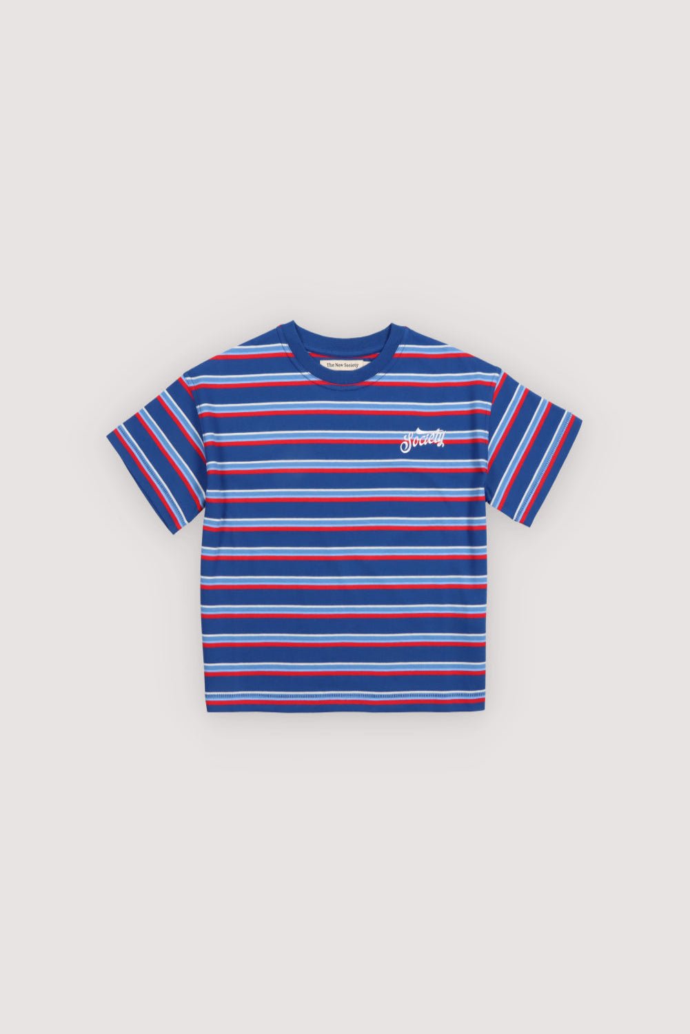 The New Society Ciclan t-shirt bambino righe cotone