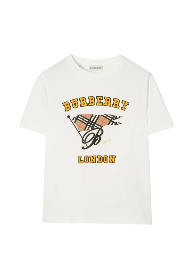 Burberry Kids 8126308 T-shirt Bambina Bianca