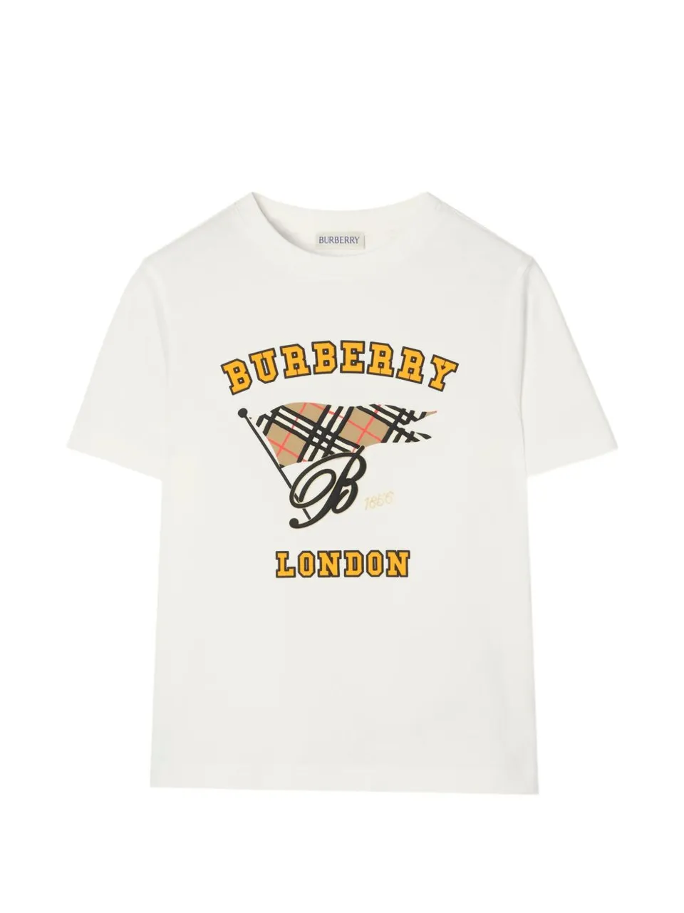 Burberry Kids 8126308 T-shirt Bambina Bianca