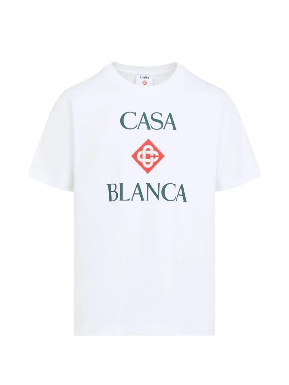 Casablanca M-PF26-JTS-001-20 t-shirt bianca uomo