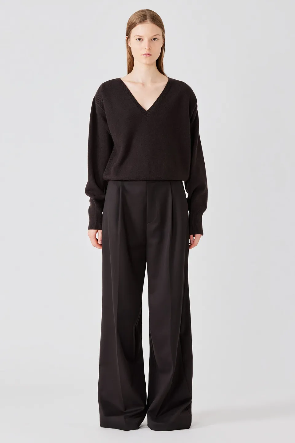 Sa Su Phi Lavinia maglione cashmere scollo a V donna