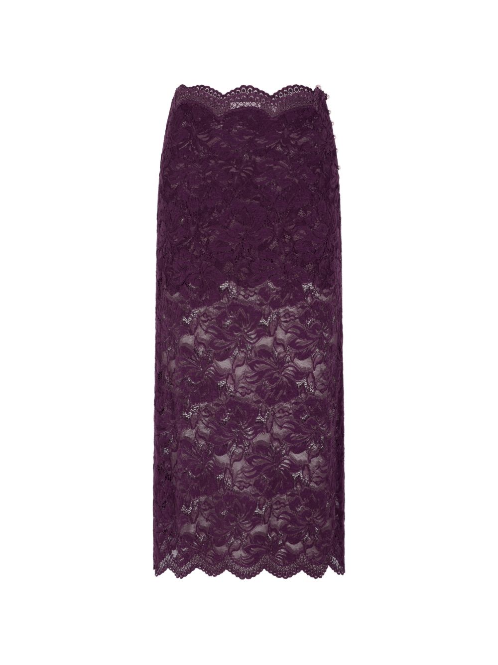 Rabanne 26AJJU598PA0170 gonna corta magenta