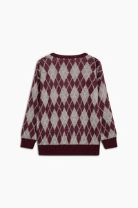 The New Society Dune maglione donna in mohair scollo a V