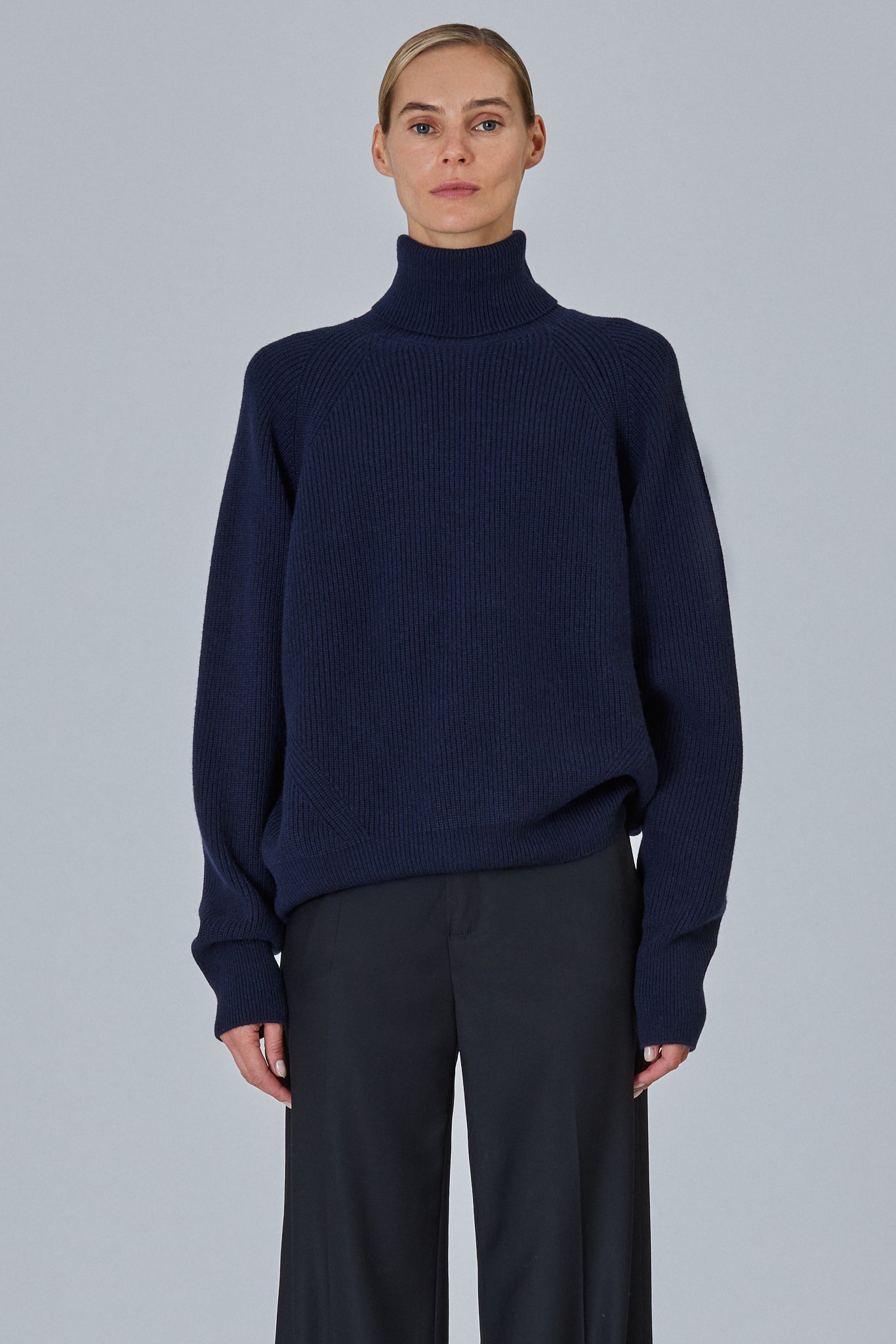 Sa Su Phi ER maglione collo alto a coste