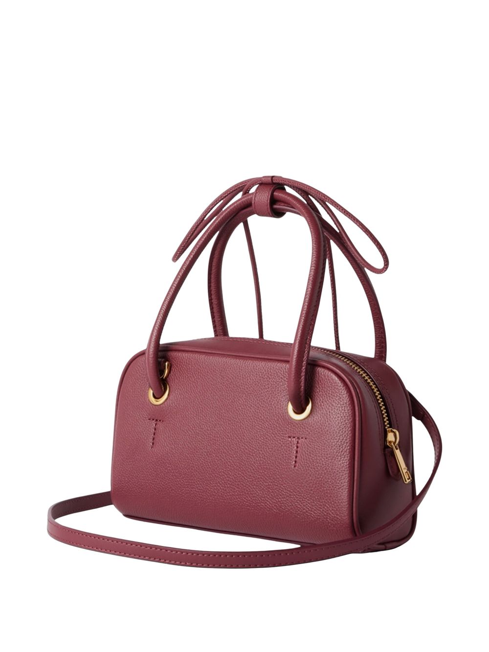 Furla WE00915 borsa a mano rossa pelle martellata