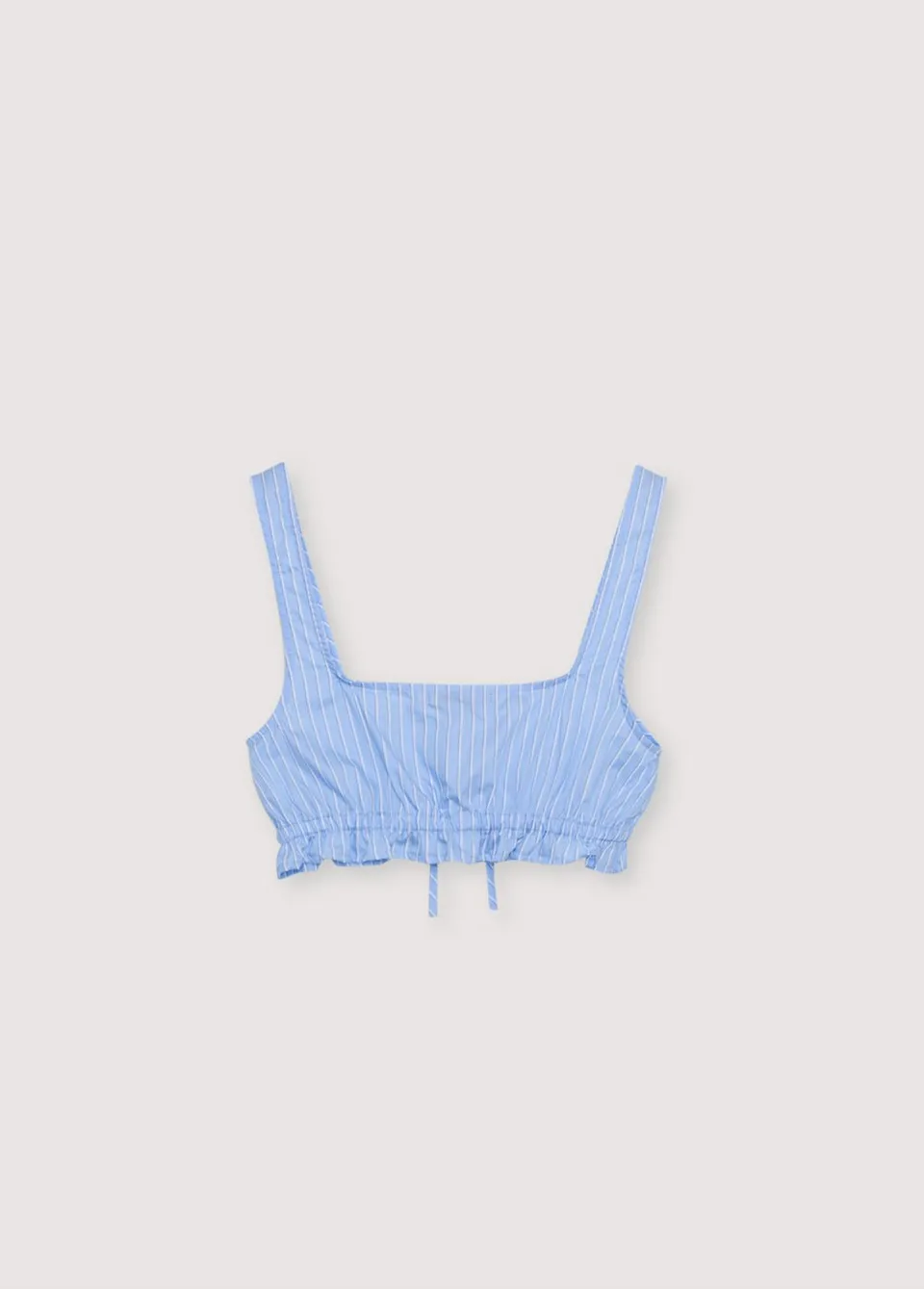 The New Society Aura top donna righe blu cotone S