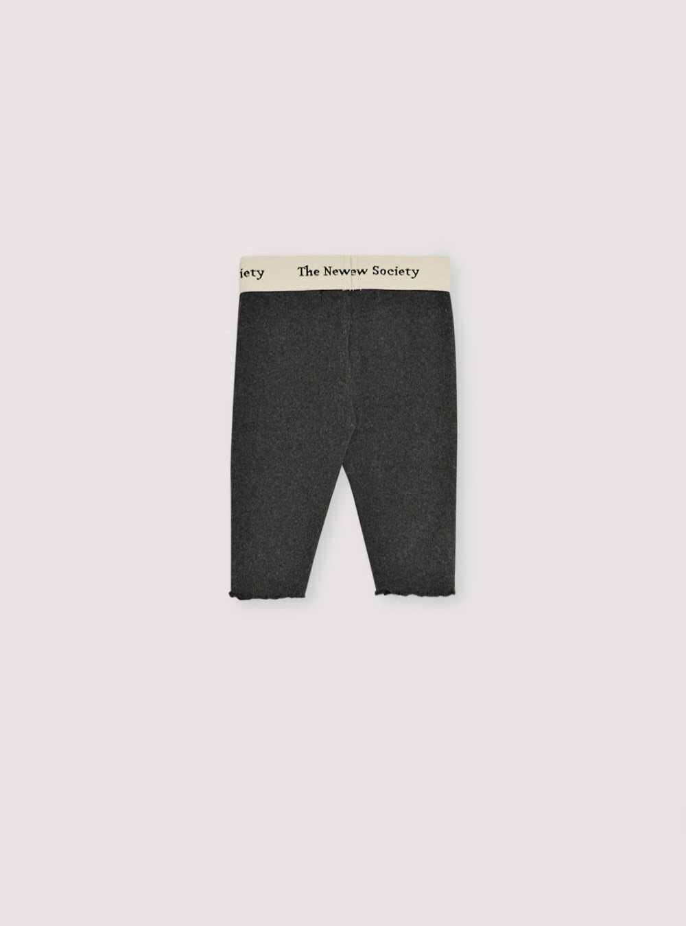 The New Society TNS Rib leggings neonato grigio 6 mesi cotone