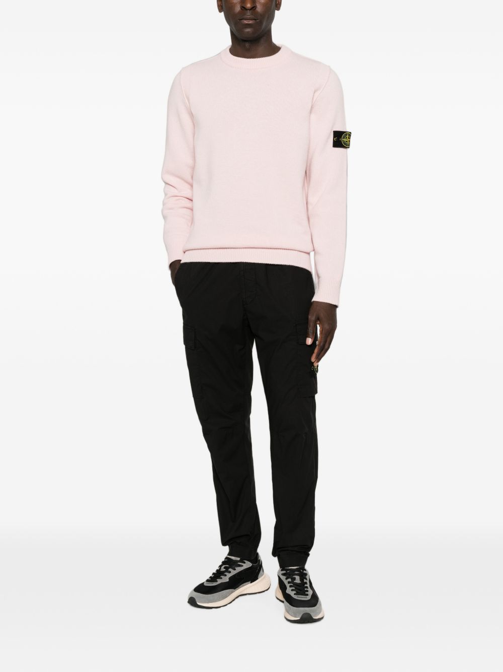 Stone Island L2S155100072 maglia uomo antique rose
