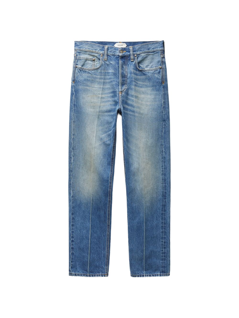 Versace 1025444 jeans uomo medium blu