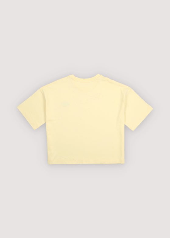 The New Society Salvia Teen T-Shirt maglietta Soft Lemon cotone