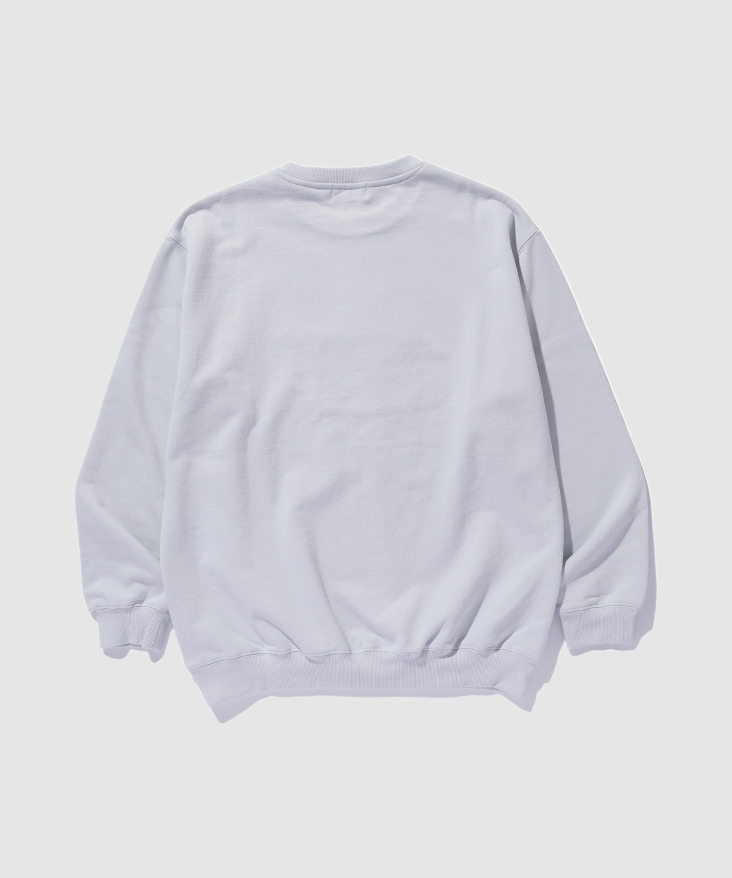X-Large Distortion Logo felpa girocollo blu cotone