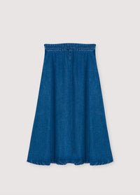 The New Society TNS Tencel Woman Skirt gonna denim medio
