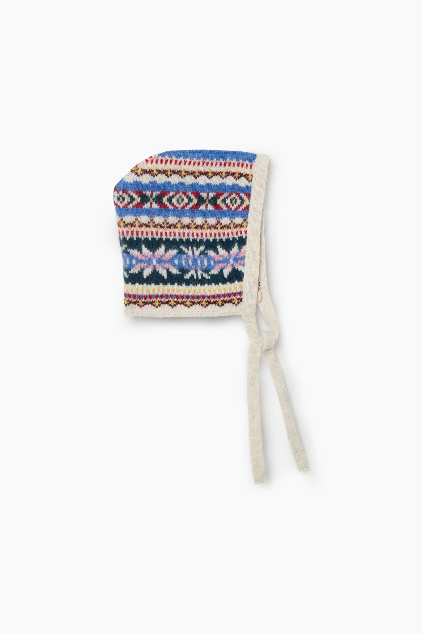 The New Society Caia cuffia baby jacquard cotone